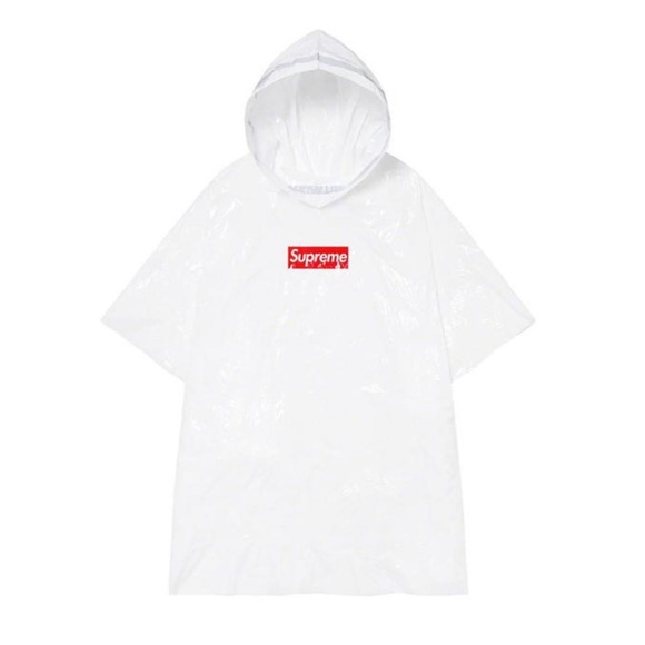 NEW SUPREME Poncho rain spring summer hype beast - Picture 1 of 4